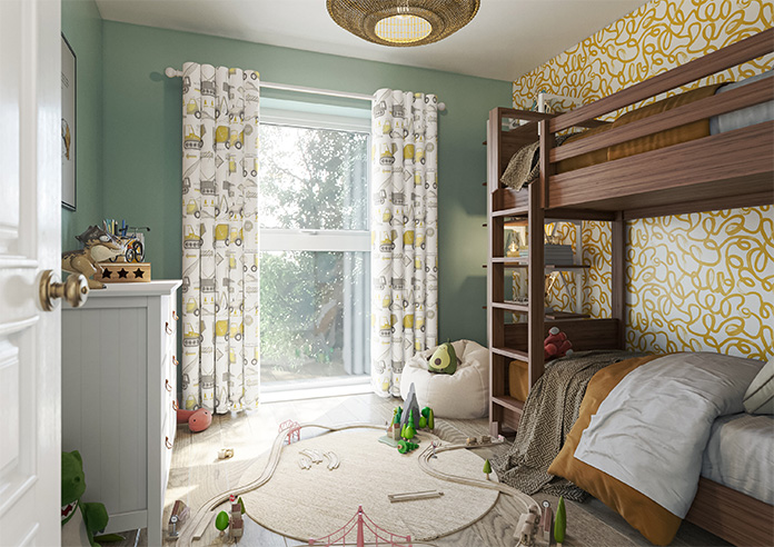 Tinker Town, Industrial - Made to Measure Curtains - Image 8